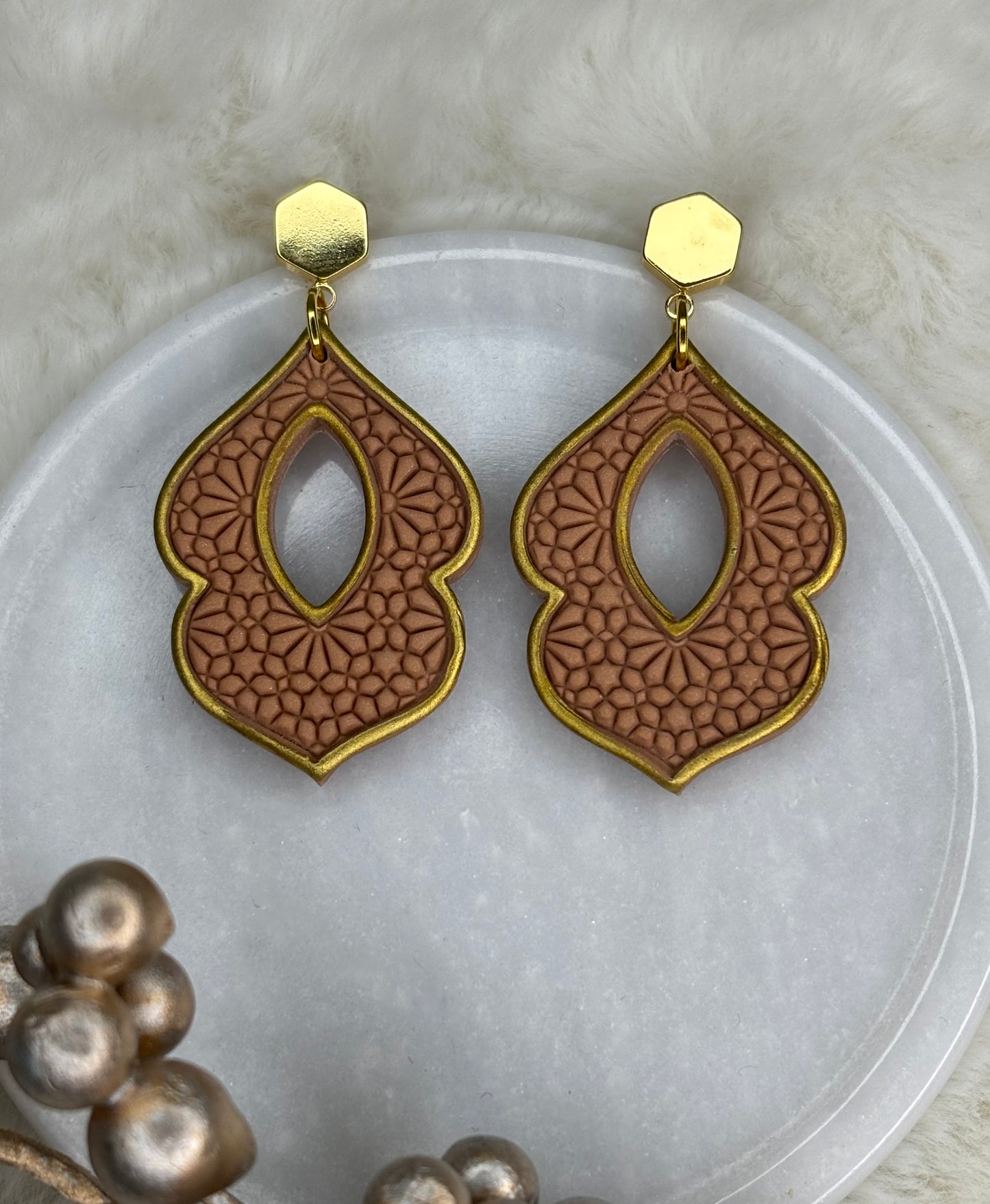 Terra Cotta Moroccan Teardrop